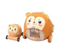 Pull Car - Cartoon Animal Push Vehicle, Adorable Novelty Kids Play Car, Fun Engaging Toy, Safe Sturdy Design, Easy to Use, Toy Vehicles for kid Boys Girls Home Outdoor