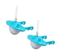 Pull-Chain Toilet Flapper with Two Hooked Mounting Arms, A | Silicone Seal for the Drain Opening, Two Hooked Mounting Arms, Repair Setup Without the Need for Complex Tools
