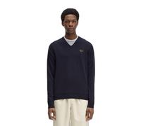 Pull col V Fred Perry Classic Bleu XL
