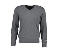 Pull col V Gant Gris M
