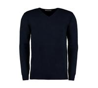 Pull col V Kustom Kit Arundel Classic Fit Bleu 2XL