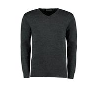 Pull col V Kustom Kit Arundel Classic Fit Gris S