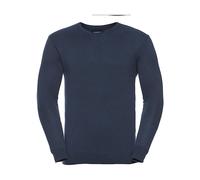 Pull col V Russell Athletic Collection Bleu 4XL