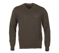 Pull col V Swedteam Crest Vert XL