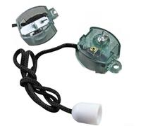 Pull Cord Switch 2A Wall Fan Replacement Part for Oscillation Control - Electronic Isolator for Ceiling Fans 26mm(Number 2)