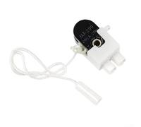 Pull Cord Switch for Table Floor Wall Lamps, 250V 2A ON/OFF Rotating Light Switch with Cord, Flame Retardant PC and Alloy Electrical Wire Cable Protector