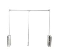 Pull Down Clothes Rail 660-890mm Adjustable Pull Down Wardrobe Rail