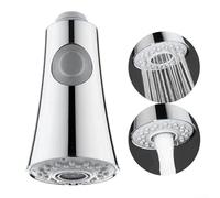 Pull Down Faucet Sprayer Head Replacement, Kitchen Faucet Head Hose Spray Tap Spout for G1/2 Connector, Faucet Spray Nozzle, Male Threads(Electroplating)
