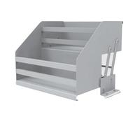 Pull Down Kitchen Cabinet, Wall-Mounted High Shelf, Space-Saving Dish Drying Rack for Tall Cabinets, Easy Access Storage Solution for Kitchen Essentials