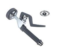 Pull Down Kitchen Faucet Replacement - Single Handle Brass Sprayer, Pull-Out Head, Perfect for Home & Restaurant Use, Gray h, & Slish Kitchen Upgrade