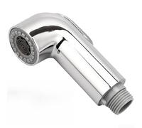 Pull Down Kitchen Faucet Spray Head Replacement, Retractable Rotating Shower Head with Dual Spray Modes, Anti-Splash for honeycomb Aerator for Standard 4-Point External Thread(C)
