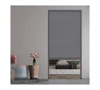 Pull-Down Kitchen Pass Through Serving Hatch Doors, Water Proof Invisible Cellular Folding Door for Window/Counters/Closet/Doorway, Indoor Outdoor Sliding Concertina Door