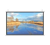 Pull Down Projector Screen, 16:9 4K HD Projections Movies Screen(0.672916666666667,50")