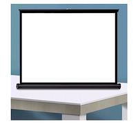 Pull Down Projector Screen Outdoor 4:3/16:9, Projection Screen Wall Mounted, Home Cinema/Backyard Party Desktop Screen, Double Sided Video/Foldable Anti-Crease Movies Screen, 16:09-20inch