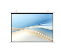 Pull Down Projector Screen， Wall-Mounted Projector Screen 30-72 inches 16:9/4:3 HD 4K for Movie and Office Presentation(0.16875,72in)