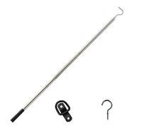 Pull Down System Kit, Attic Pull Down Hook for Attic Extension Ladder Pull Down System Hook Cord Kit Rope Replacement