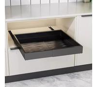 Pull Drawer Telescopic Slide Cabinet Organizer Adhesive Shelf Extension Adjustable 3050cm Rage Solution Versatile DesignEasy Access