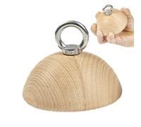Pull Handle | Arm Strength Trainer Pull Handles | Portable Wooden Balls, Multi-Purpose Training Attachment for Bouldering, Pull-ups, Kettlebells, Fitness