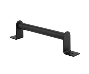 Pull Handle, Black Heavy Duty Carbon Steel Handle, Sliding Barn Door with Rustic Farmhouse Style, Ideal for Wooden Gate, Closet & Cabinet Door