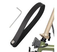 Pull Handle, Front Ring, 11.81 x 0.59 x 0.08 Inches, Lightweight Build Secure Fit Quick Release Detachable Frame, Stem Connector for Carrier, Expansion, Stable, Cycling, Control, Men and Women Bikes
