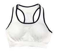Pull in New Yoga Bra Tank Top Sports Underwear Versatile Running Clothes Yoga Fitness Top Disposable Large Size, white, M