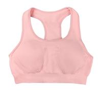 Pull in New Yoga Bra Tank Top Sports Underwear Versatile Running Clothes Yoga Fitness Top Disposable Large Size, Pink, M