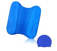 Pull Kick Swimming Board Children & Adults, Swim Training Tool 2-in-1 Floating Aid for Competitive Swimmers or Beginners, Pullbuoy Optimisation of Technology and Water Position during Swimming