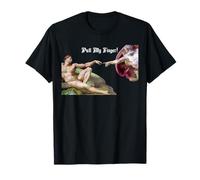 Pull My Finger - Michelangelo Creation of Man Fart Humor T-Shirt