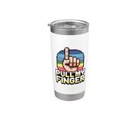 Pull My Finger Stainless Steel Insulated Tumbler