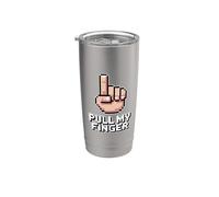 Pull My Finger Stainless Steel Insulated Tumbler