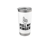 Pull My Finger Stainless Steel Insulated Tumbler