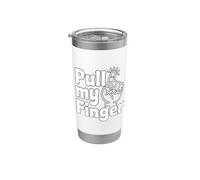 Pull My Finger Stainless Steel Insulated Tumbler
