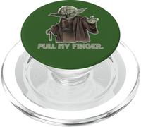 Pull My Finger You Will Said The Space Alien PopSockets PopGrip for MagSafe