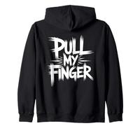 Pull My Finger Zip Hoodie