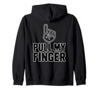 Pull My Finger Zip Hoodie
