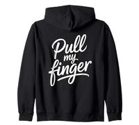 Pull My Finger Zip Hoodie