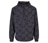 Pull-on jacket Urban Classics Flower AOP Noir XL