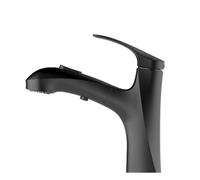 Pull Out Basin FaucetSingle Handle Mixer Tap Deck Mounted Hot & Cold Bathroom Shower Faucet Two Ways Spray Modern Sink Mixer for Easy Use