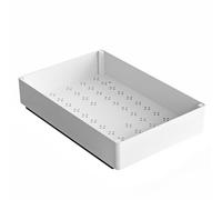 Pull out Cabinet Organizer, Pull out Drawers for Kitchen Cupboards, Under Shelf Storage & Organisation, Slide out Drawers for Kitchen Cabinets, Bathroom, Office, White, L Size: 27W x 40D x 7H cm