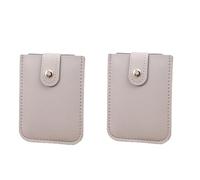 Pull Out Card Holder Multi Slots Portable Slim Stackable Credit Card Holder with Press Button for Women Men Business Cards Photos Storage
