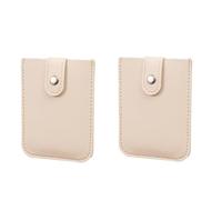 Pull Out Card Holder Multi Slots Portable Slim Stackable Credit Card Holder with Press Button for Women Men Business Cards Photos Storage