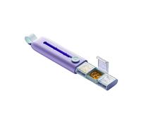 Pull-Out Case Triple Compartment Design Easy Carry for Home Outdoor Use Elderly Friendly Pills Case