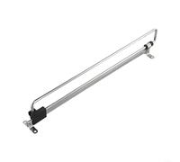 Pull Out Clothes Hanger Rail for Wardrobe Storage Holder Organizer Featuring Heavy Duty Sliding Bars, Suitable for Wardrobes, Cabinets, and Bathrooms (14 Inch)