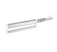Pull Out Clothes Hanger Rod Adjustable Wardrobe Clothing Rail Hanger Rack Bar (292mm)