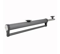 Pull Out Clothes Rail for Wardrobe, Aluminum Alloy Extendable Wardrobe Rail Sliding Telescopic Clothes Hanger Organizer Rack Space Saving for Closet