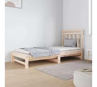 vidaXL Pull-out Day Bed without Mattress 2x(90x190) cm