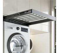 Pull Out Drying Rack For Closet,Hidden Pull Out Pants Rack,Wardrobe Organizer, Space-Saving,One-Click Pop-Up,Ideal For Drying & Storing Pant(Size:W: 66-71cm(25.98-27.95 in),Color:D: 44cm (17.32in))