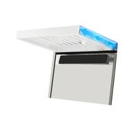 Pull Out Hidden Trousers Rack, Over Washer Slide Shelf, Width Adjustable and Space Saving, for Hanging Jeans Pants Scarves（48x61-66cm）