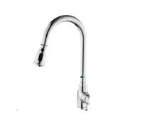 Pull Out Kitchen Faucet 24" with Auto Retract 3 Spray Modes Silver Gun Gray & Black Dual Water Outlet for Easy Use Stylish & Functional Kitchen Sink Faucet