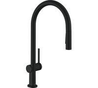 Pull Out Kitchen Tap Hansgrohe Talis M54 2jet 210mm Black Mat